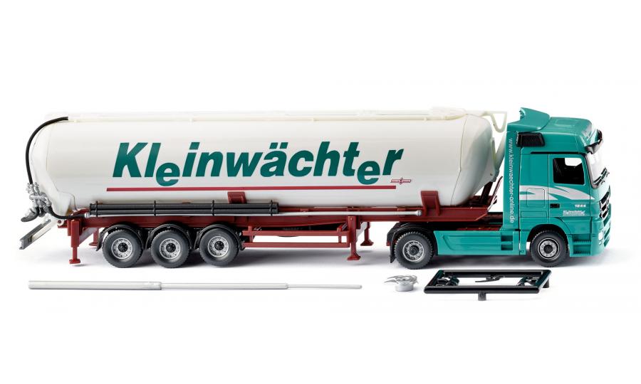 Silo trailer truck (MB Actros/Spitzer)