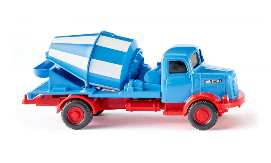 Concrete mixer - white/blue (Henschel HS 100)