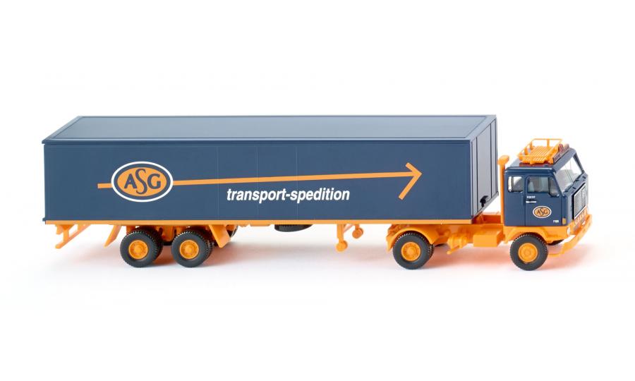 Semi-trailer truck (Volvo F88) "ASG"