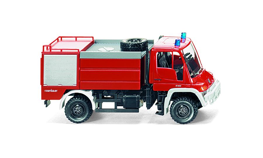 fire service TLF Unimog U 400 Rosenbauer