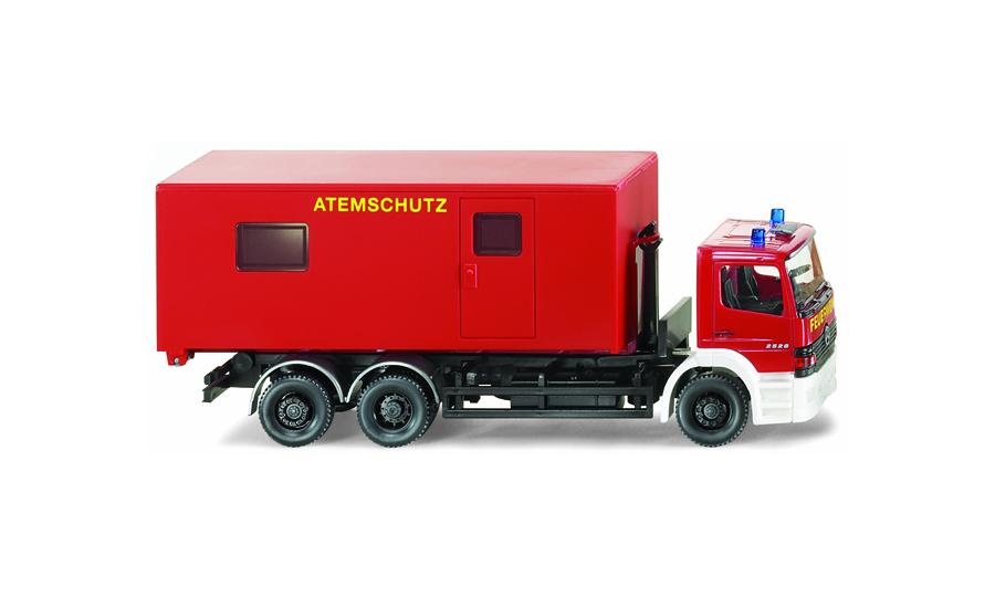 fire brigade roll-off container (MB Atego)