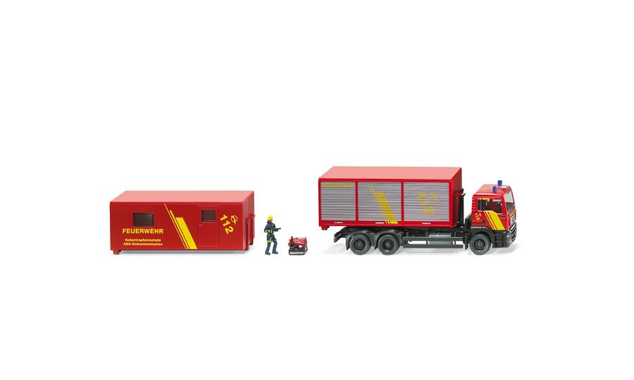 Fire brigade set with figure and accessoires