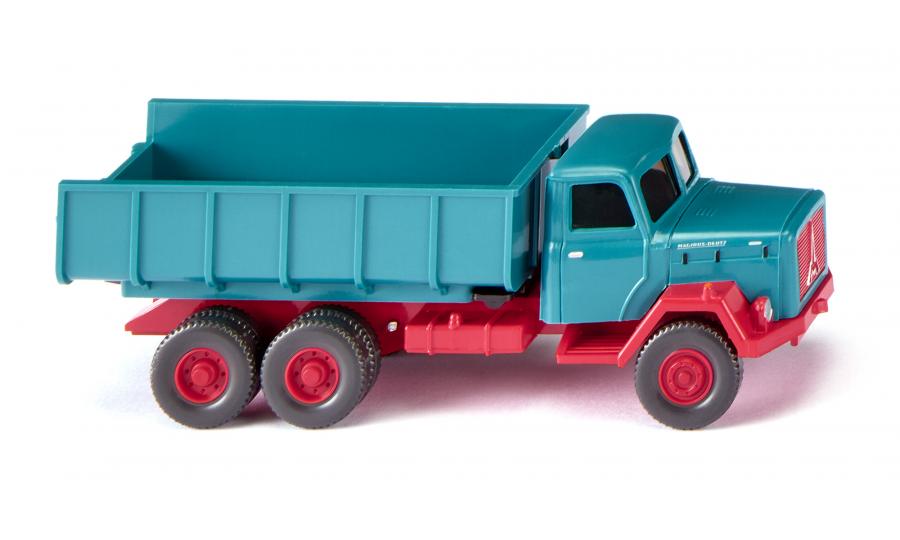Dump truck (Magirus) water blue
