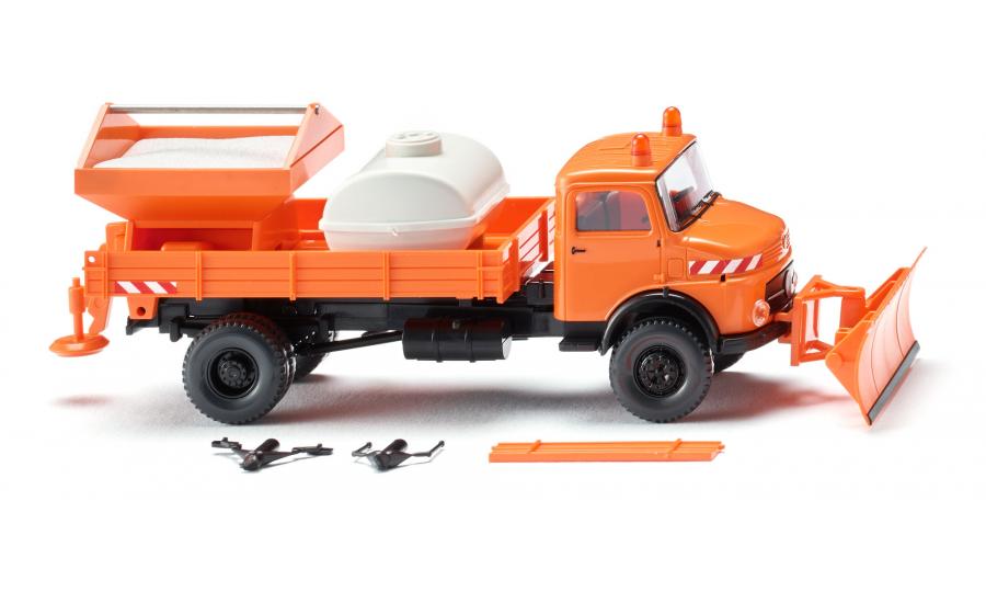 Winter service - Flatbed dumper (MB LAK)