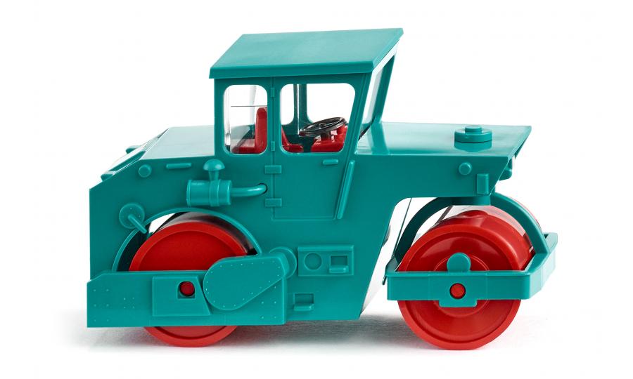 road roller (ABG) - water blue