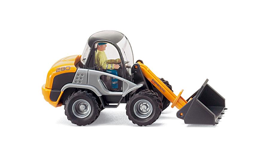 wheel loader 280 Kramer yellow grey