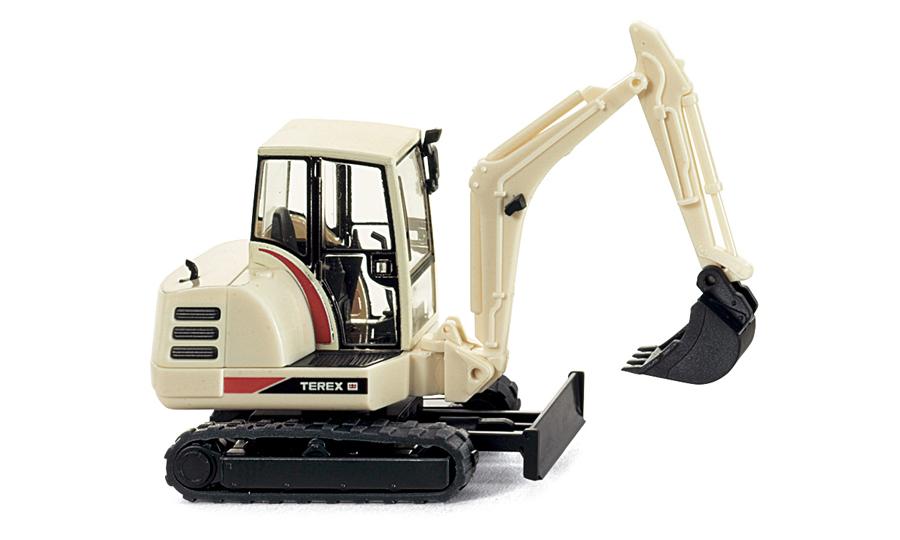 Mini-Bagger HR 18 - perlweiß