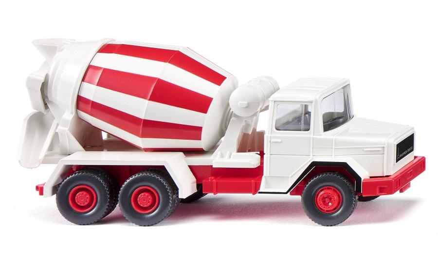 Concrete mixer (Magirus Deutz) red – cream white/red