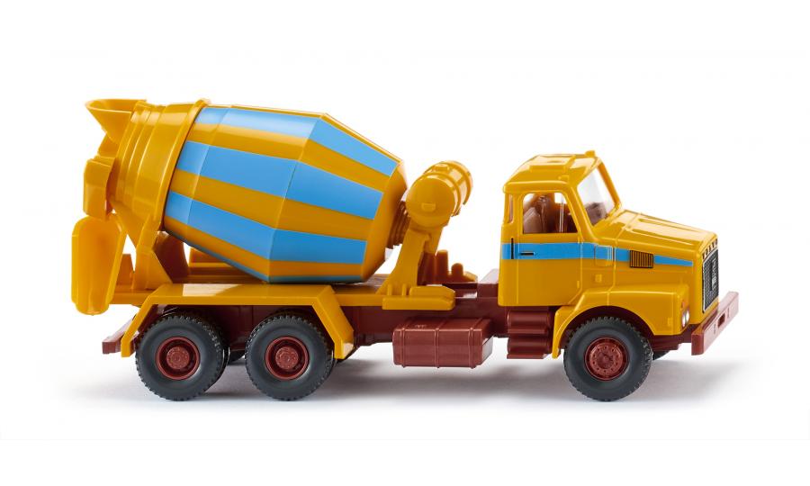 Concrete mixer (Volvo N10) - maize yellow/light blue