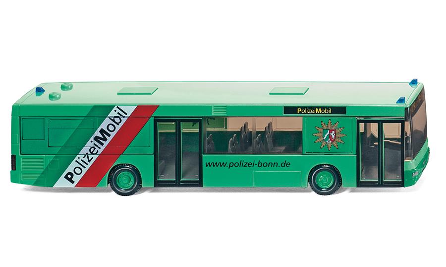 MAN public service bus police