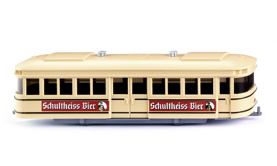 Straßenbahn-Anhänger "Schultheiss-Bier"