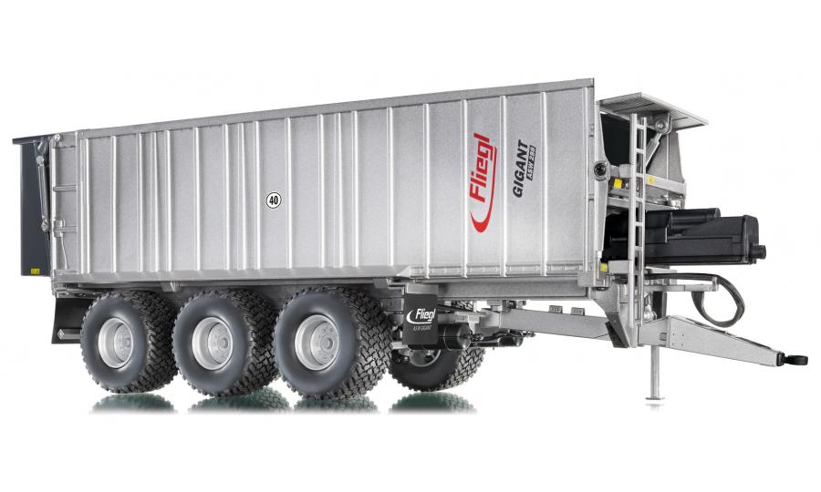 Fliegl ASW288 dumper truck with tailgate  -  scale 1:32