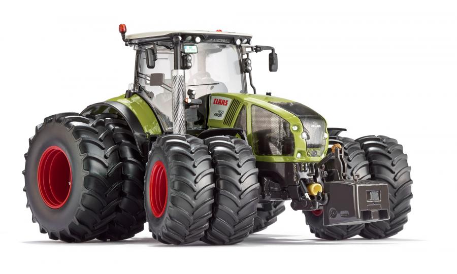 Claas Axion 950 mit Zwillingsbereifung