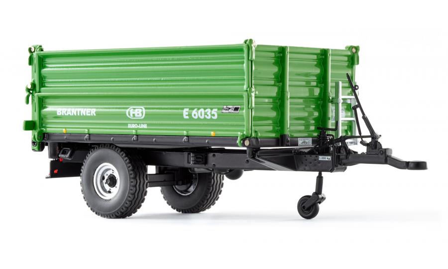 Brantner E 6035 single-axle threeside tipper