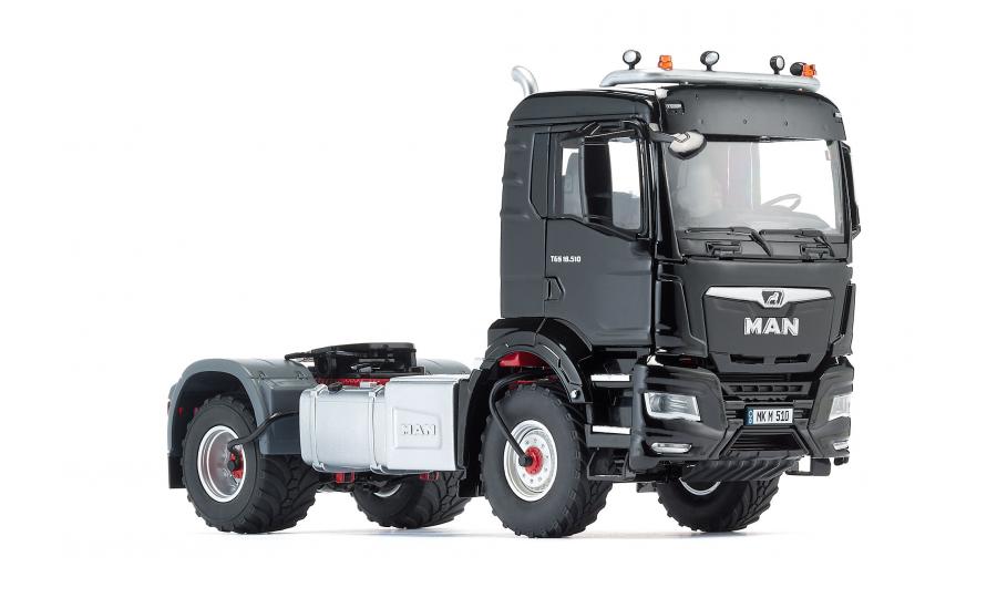 MAN TGS 18.510 4x4 BL  2-axle-truck - black