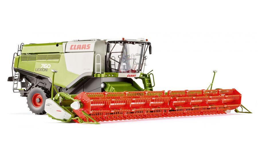 Claas Lexion 760TT Mähdrescher mit V 1200 Getreidevorsatz