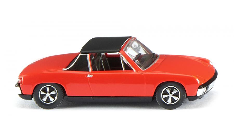 VW Porsche 914 - luminous red