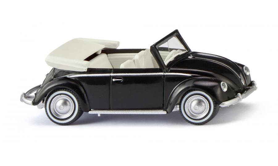VW Beetle 1200 convertible - black