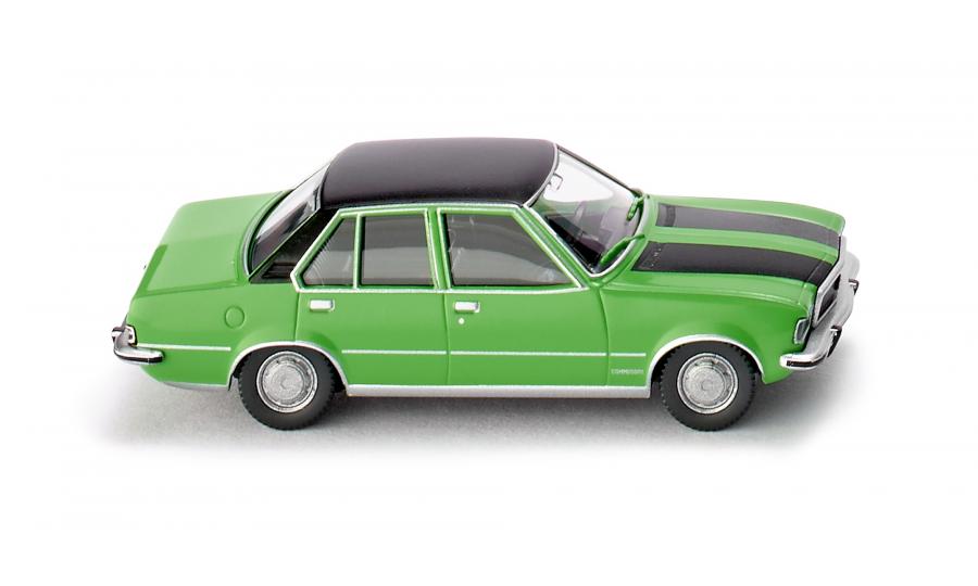 Opel Commodore B - grün met. mit schwarzem Dach