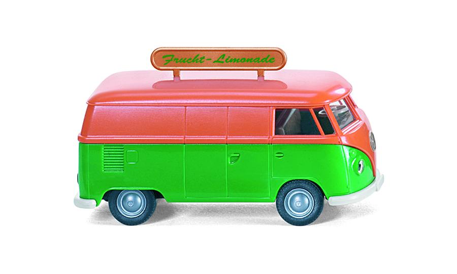 VW T1 van with roof sign
