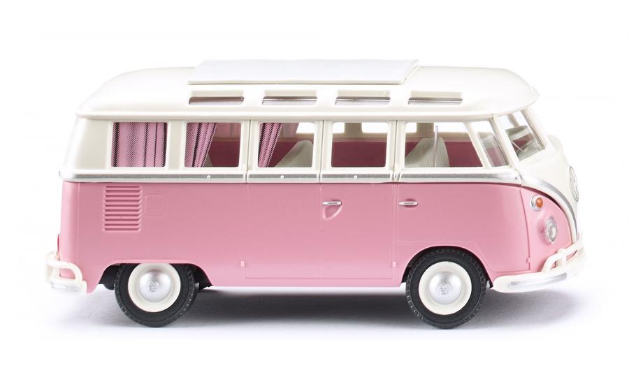 VW T1 Samba bus pearly white/light pink