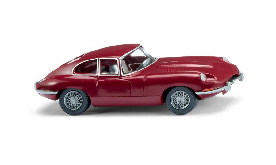 Jaguar E-Type Coupé  - purpurrot