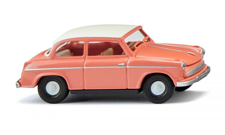 Lloyd Alexander TS - salmon red with white roof