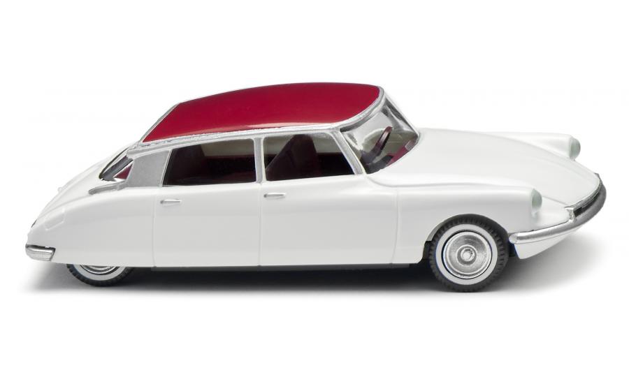 Citroën ID 19 - weiß/rubinrot