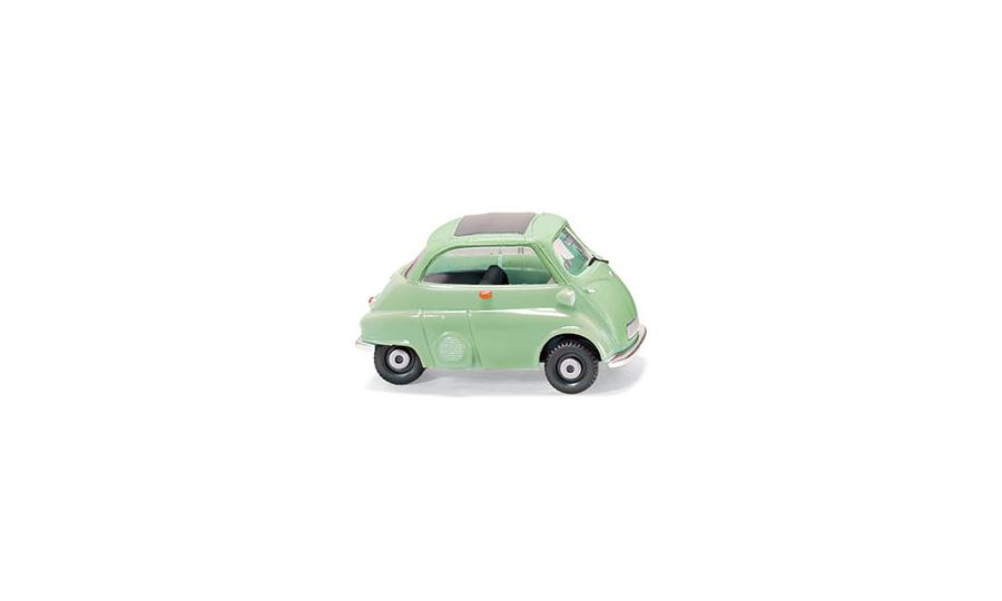 BMW Isetta 4 wheels green