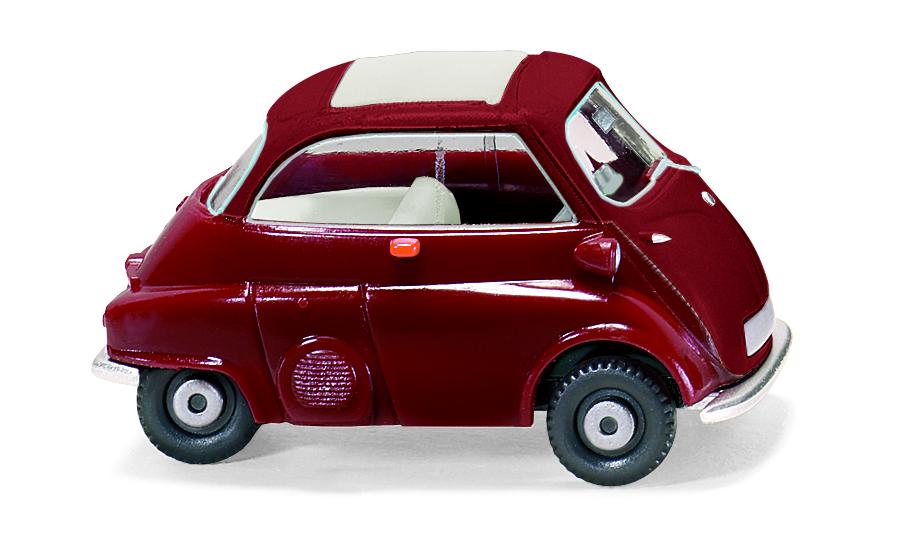 BMW Isetta 4-Rad - weinrot