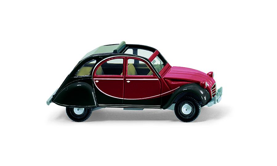 Citroen 2 CV Charleston darkred / black
