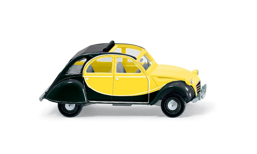 Citroen 2 CV Charleston yellow / black