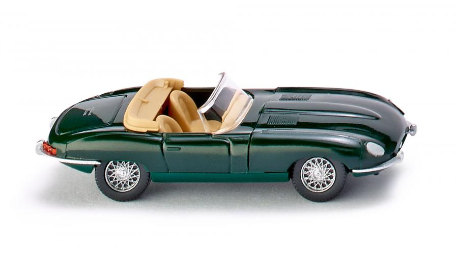 Jaguar E-Type Cabrio - grün