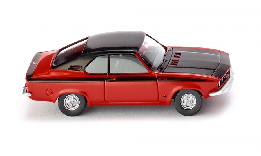 Opel Manta A - GT/E rot mit schwarzem Dach