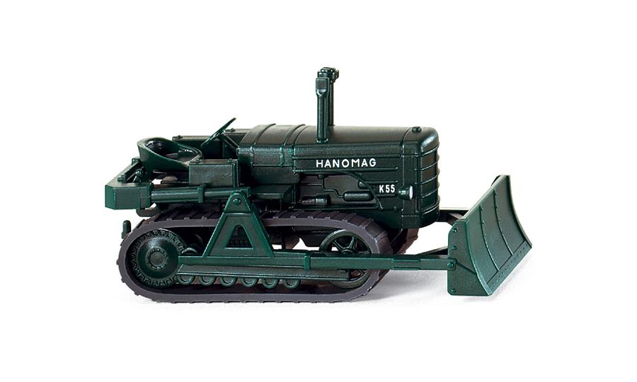 Hanomag K55 Raupenschlepper mit Räumschild