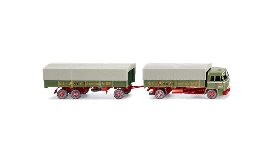 Flatbed truck Büssing BS16 Wandt 1971-73