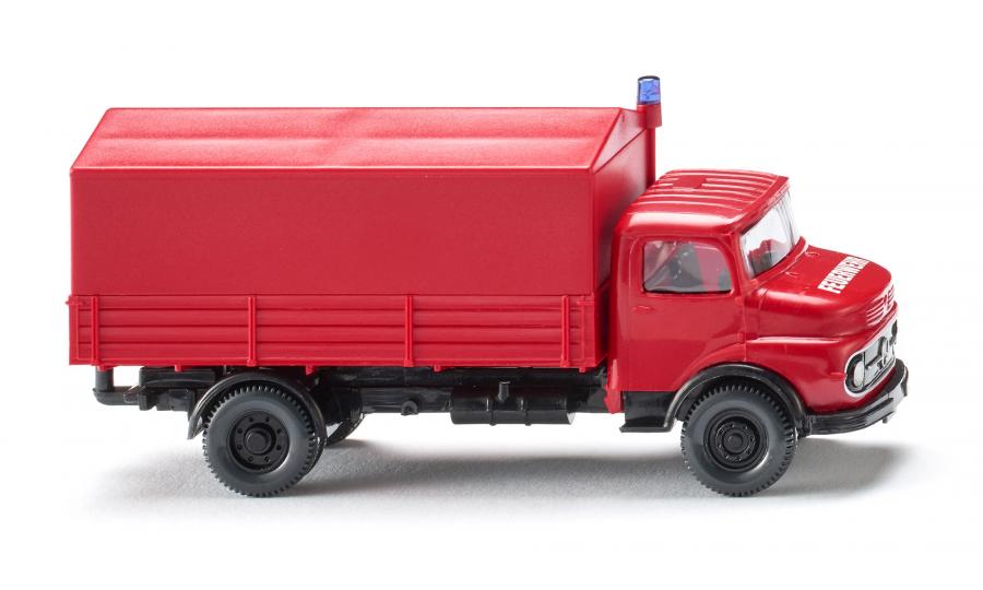 Fire service - Flatbed truck (MB short nose)