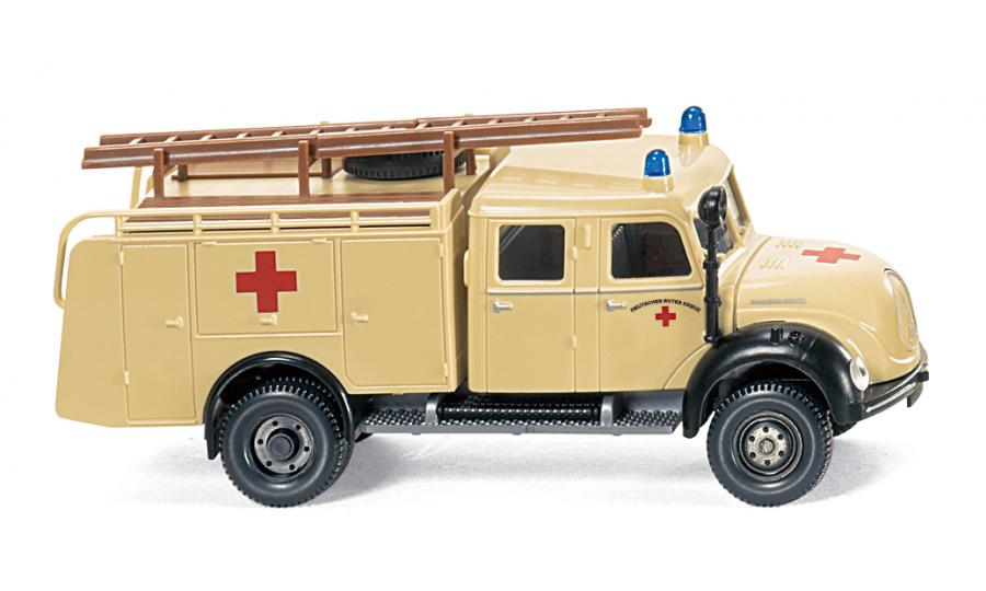 FW Magirus TLF 16 Rundhauber German Red Cross DRK