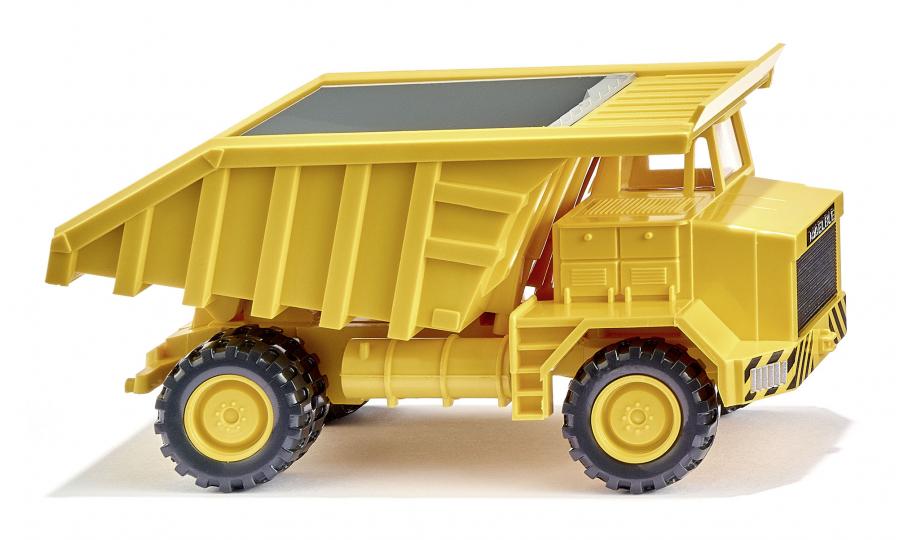 Tipper trailer (Kaelble KV 34) - traffic yellow