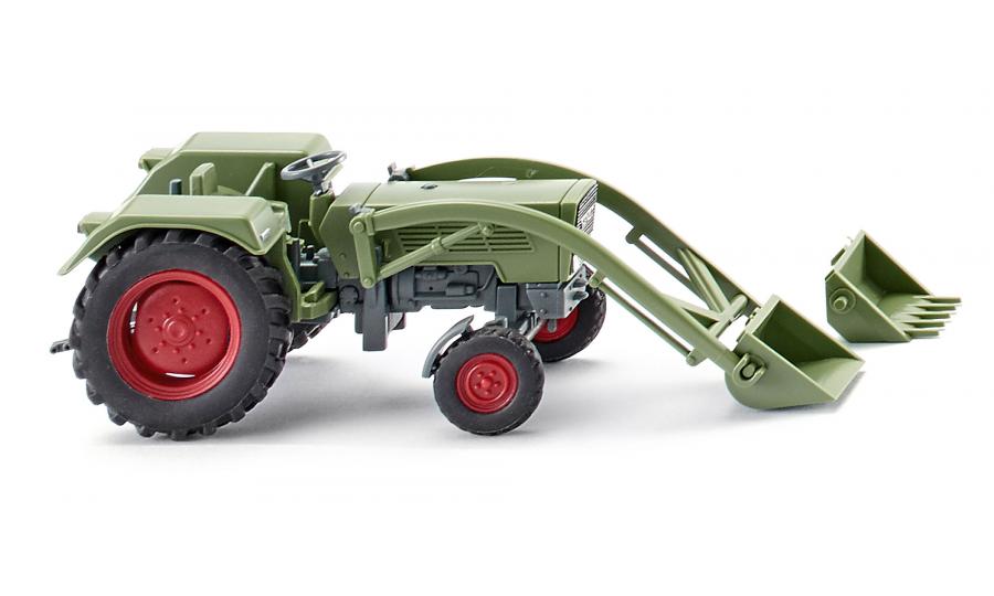 Fendt Farmer 2S mit Frontlader -resedagrün