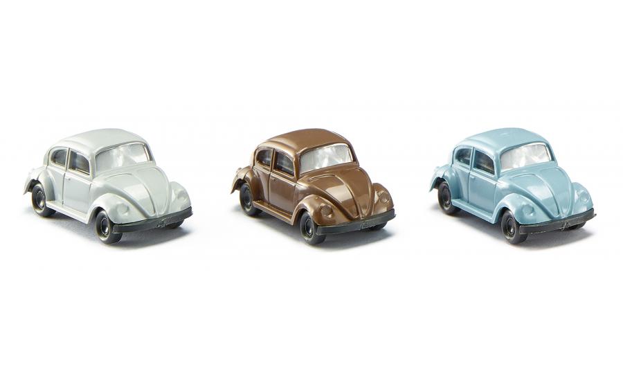 Three VW Beetles