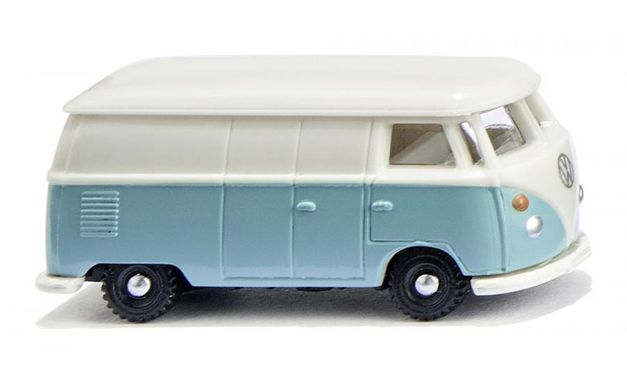 VW T1 box van pastel turquoise / cremewhite