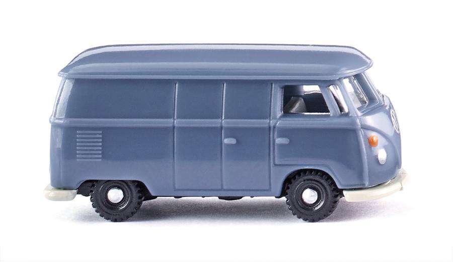 VW T1 box van - pigeon blue