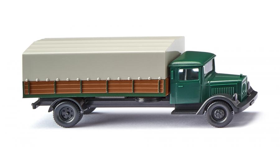 Flatbed truck (MB L 2500) - pine green