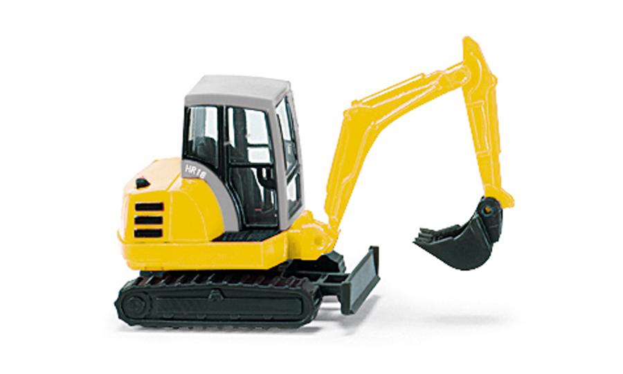 Mini-digger HR 18 w. bucket yellow