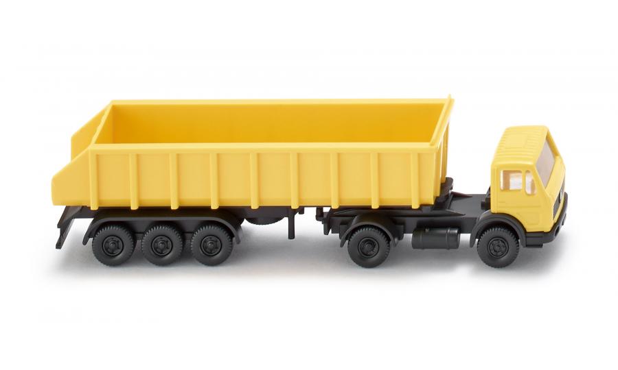 Rear tipping dumper truck (MB) yellow