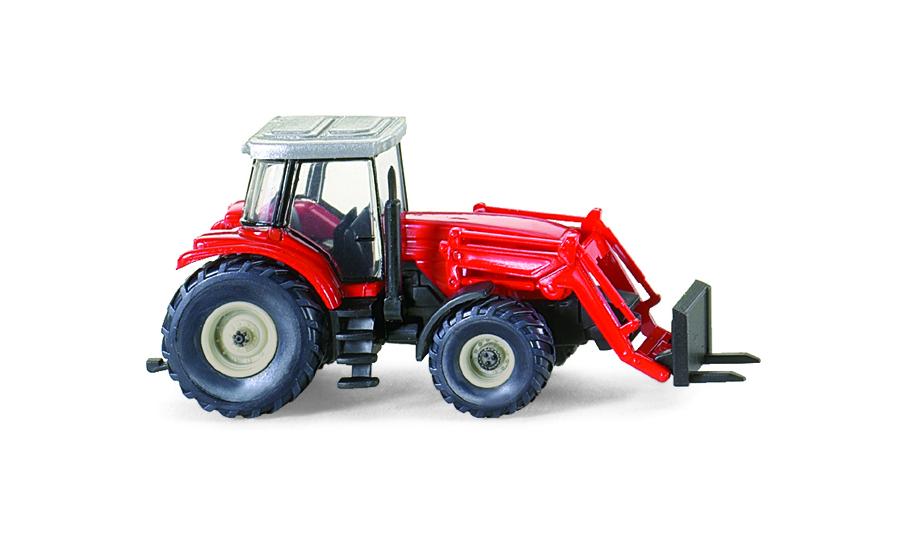 Massey Ferguson MF 8280 mit Frontgabel