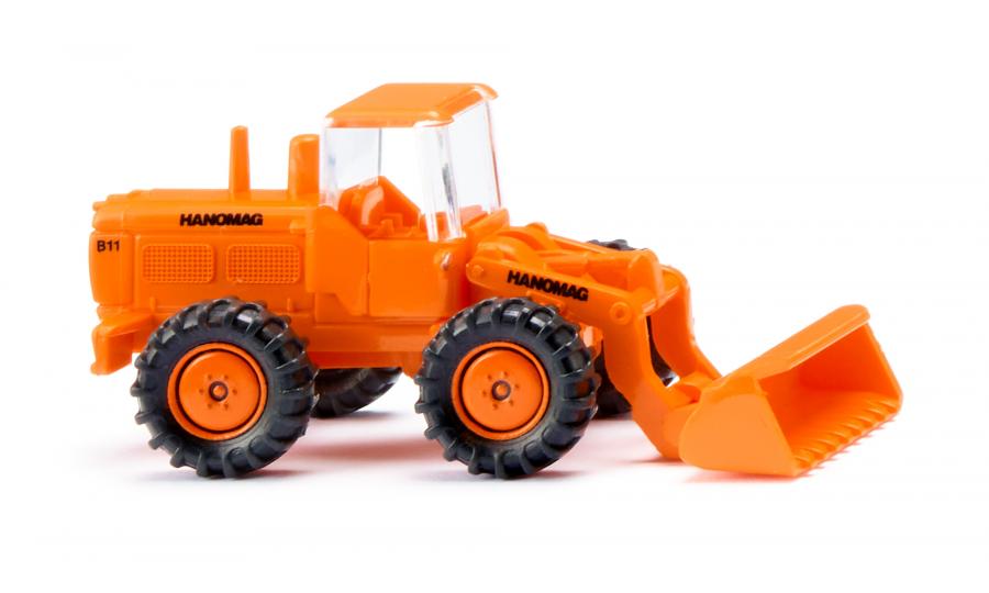 wheel loader - orange