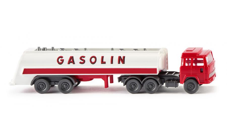 Tank semi-truck (Magirus) "Gasolin"