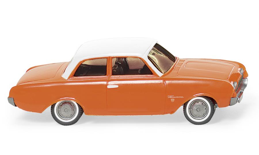 Ford 17M- orange with white roof